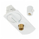 Adaptateur 1 allumage pour suspensions, passe-fil inclus - couleur au choix 