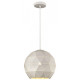 Suspension blanc derby l30 1 lumières