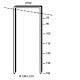 Agrafes BS 130 mm Galva - Boite de 1000 - ARCA - SABS130G 