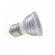 Ampoule led E27 3 watt (eq. 35 watt) RGB - Couleur eclairage - RGB