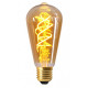 Ampoule led E27 Twisted & Loop ST64 5 watt (eq. 37,5 watt) - Couleur eclairage - Blanc chaud 2100°K