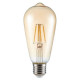Ampoule led filament e27 st64 4 watt (eq. 30 watt) - couleur - blanc chaud 2500°k