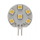 Ampoule led G4 1 watt (eq. 8 watt) - Couleur eclairage - Blanc chaud 3000°K