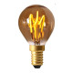 Ampoule led G45 Twisted & Loop E14 2 watt (eq. 10 watt) - Couleur eclairage - Blanc chaud 2100°K