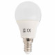 Ampoule led ronde e14 4w blanc/froid