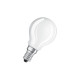 Ampoule led sphérique e14 3,2 watt (eq. 25 watt) retrofit osram - couleur - blanc chaud 2700°k, finition - dépolie