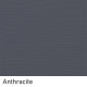 Échantillon clin de bardage PVC Fortex Clic 180 pin brossé Anthracite