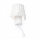 Aplique murale blanche mix 1 ampoule