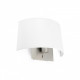Aplique murale blanche volta h23 cm 1 ampoule