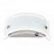 Aplique murale chrome sunny 1 ampoule