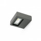 Aplique murale de jardin gris foncé taima 1 ampoule