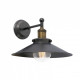 Aplique murale noire marlin 1 ampoule