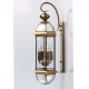 Applique d'extérieur laiton street 4 ampoules 23 cm 