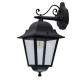 Applique d'extérieur noire street 1 ampoule 27 cm
