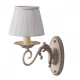 Applique murale beige classic 1 ampoule 27 cm