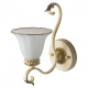 Applique murale beige country 1 ampoule 37 cm