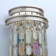 Applique murale beige loft 3 ampoules 14 cm 