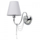 Applique murale chromée elegance 1 ampoule 27 cm