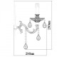 Applique murale laiton classic 1 ampoule 26 cm 