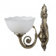 Applique murale laiton classic 1 ampoule 27 cm