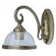 Applique murale laiton classic 1 ampoule 27 cm