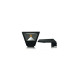 Applique murale led triangle horizontale 10 watt (eq. 100 watt) - Couleur eclairage - Blanc chaud 3000°K