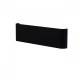 Applique murale noire techno 2 ampoules 3.5 cm