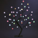 Arbre de noël boules multicolores 48 led