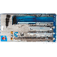 Assortiment de 5 lames de scie sabre pour bois et métal - LEMAN - 7750.05 