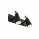Aplique murale cuivre noir lao 2 ampoules