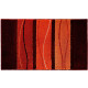 Tapis de salle de bain orly orange 70 x 120 cm