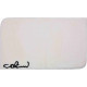 Tapis de salle de bain colani 40 blanc 60 x 100 cm