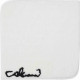 Tapis de salle de bain colani 40 blanc 60 x 60 cm
