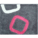 Tapis de salle de bain arolo rose 50 x 60 cm