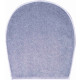 Tapis de salle de bain duna gris housse pour abattant wc 47 x 50 cm