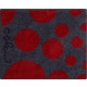 Tapis de salle de bain colani 16 rouge 50 x 60 cm