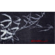 Tapis de salle de bain colani 23 anthracite 60 x 100 cm