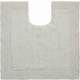 Tapis de salle de bain luxor naturel contour wc 60 x 60 cm
