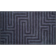 Tapis de salle de bain aruba anthracite 60 x 100 cm