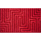 Tapis de salle de bain aruba rubis 70 x 120 cm