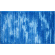 Tapis de salle de bain fancy bleu 70 x 120 cm