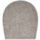 Tapis de salle de bain bona flannel housse pour abattant wc 47 x 50 cm