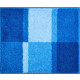 Tapis de salle de bain fantasie bleu 50 x 60 cm