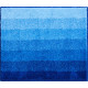 Tapis de salle de bain rialto bleu 50 x 60 cm