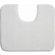 Tapis de salle de bain fantastic naturel contour wc 50 x 60 cm