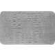Tapis de salle de bain feeling anthracite 60 x 100 cm