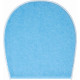 Tapis de salle de bain flash bleu housse pour abattant wc 47 x 50 cm