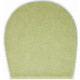 Tapis de salle de bain flash vert housse pour abattant wc 47 x 50 cm