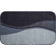 Tapis de salle de bain flash anthracite 60 x 100 cm