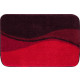 Tapis de salle de bain flash rubis 80 x 140 cm